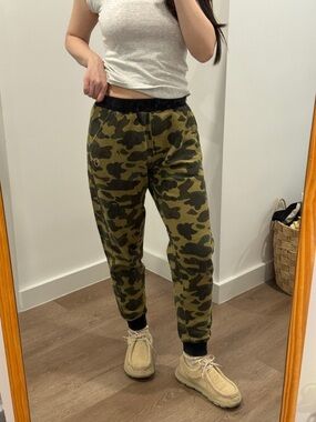 Bape Camo Jogger Pants - Olive Green Women’s Sweatpants